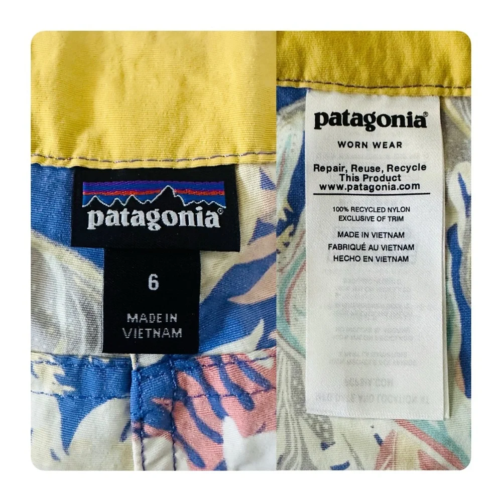 ★ Patagonia Wavefarer Board Short 5” - Multicolored ★ - Picture 5 of 17